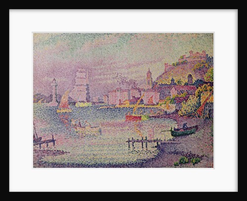 Leaving the Port of Saint-Tropez, 1902 by Paul Signac