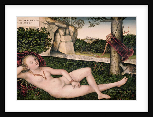 Diana Resting, or The Nymph of the Fountain, 1537 by Lucas the Elder Cranach