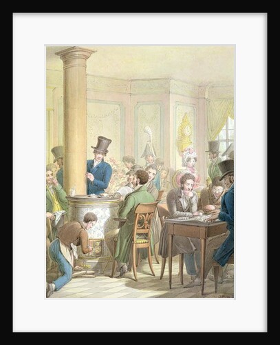 The Cafe de Commerce by Georg Emanuel Opitz