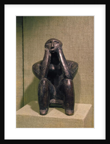 Thinker of Cernovoda, Hamangia Culture, c.5000 BC by Prehistoric Prehistoric