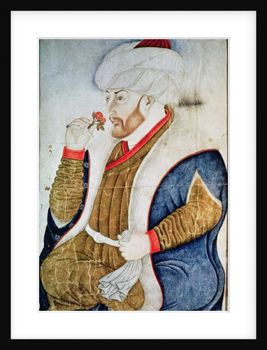 Portrait of Sultan Mehmet II, 15th century by School Turkish
