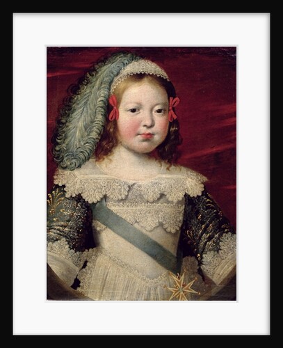 Portrait of Louis XIV as a child, c.1641-42 by Claude Deruet