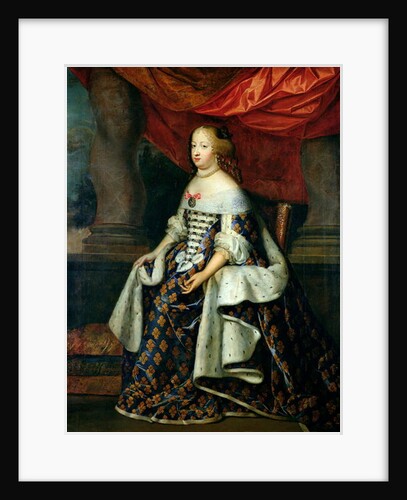 Portrait of Marie-Therese of Austria, after 1660 by Charles Beaubrun