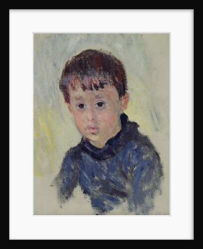 Michel Monet in a Blue Jumper, 1883 by Claude Monet