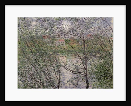 The Banks of the Seine or, Spring through the Trees, 1878 by Claude Monet