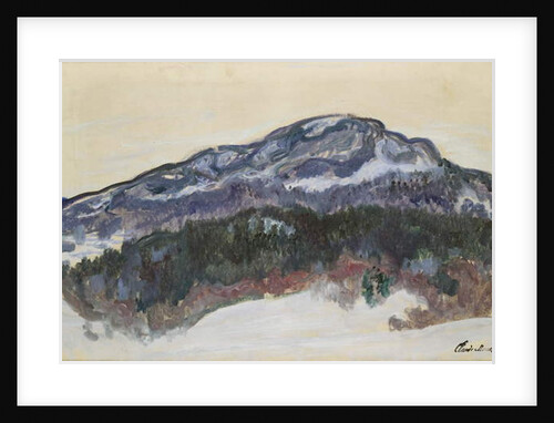 Mount Kolsaas, Norway, 1895 by Claude Monet