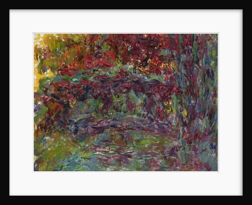 The Japanese Bridge at Giverny, 1918-24 by Claude Monet