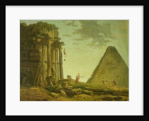 The Accident by Hubert Robert