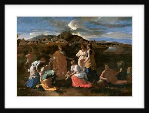 Moses Rescued from the Water, 1647 by Nicolas Poussin