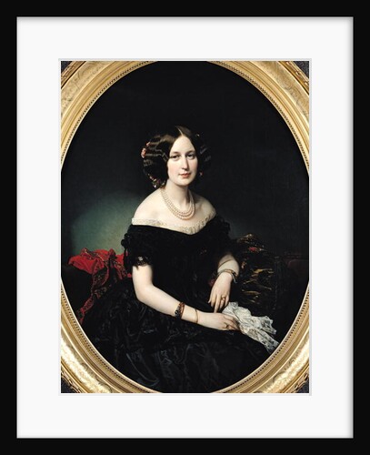 Portrait of the Baroness of Weisweiller, 1853 by Federico de Madrazo y Kuntz