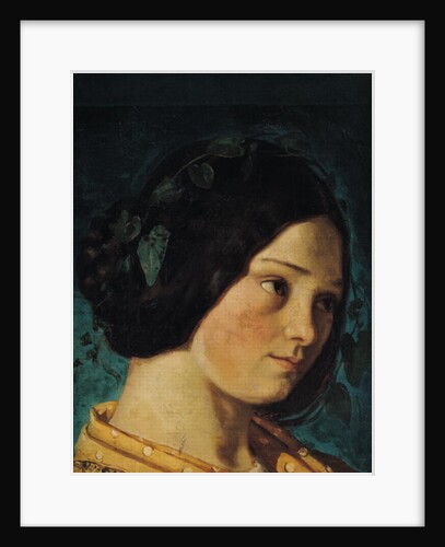 Portrait of Zelie Courbet, c.1842 by Gustave Courbet
