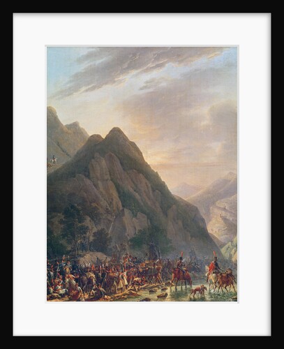 Passage of Mount Albaredo by Antoine Pierre Mongin