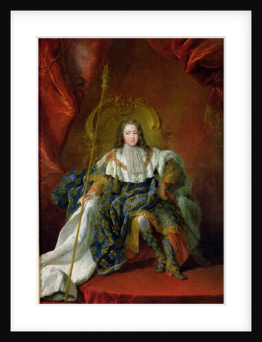 Louis XV 1723 by Alexis Simon Belle
