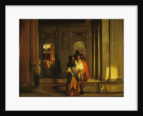 Leaving for the Walk by Pieter de Hooch