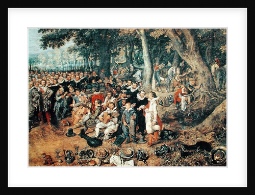 Allegory of the Truce of 1609 between the Netherlands and Spain by Adriaen Pietersz. van de Venne