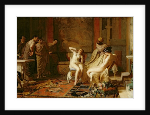 Female Slaves Presented to Octavian, 1883 by Remy Cogghe
