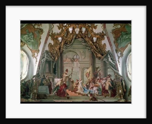 Marriage of Frederick I Barbarossa and Beatrice I of Burgundy in 1156 by Giovanni Battista Tiepolo