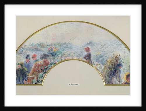 Winter, Return from the Fair, 1878 by Camille Pissarro