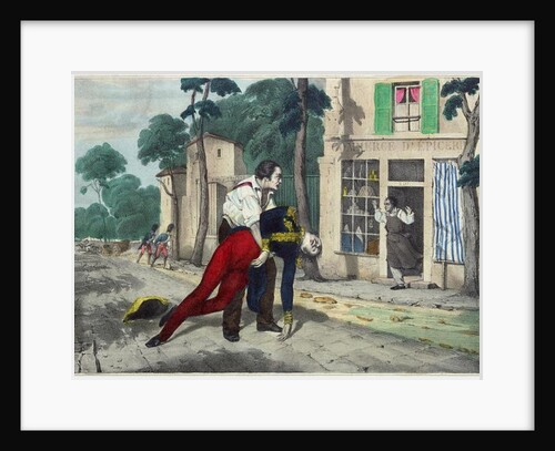 The Death of Ferdinand Philippe Louis Duke of Orleans in Neuilly, 13th July 1842 by French School