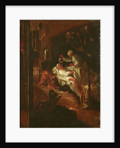 La Rancune Maliciously Pours her Chamber Pot over the Merchant from the Bas-Maine by Jean de Coulom