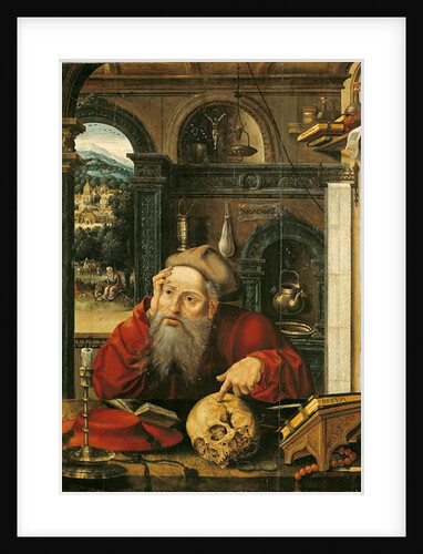 St. Jerome in his Study by Flemish School