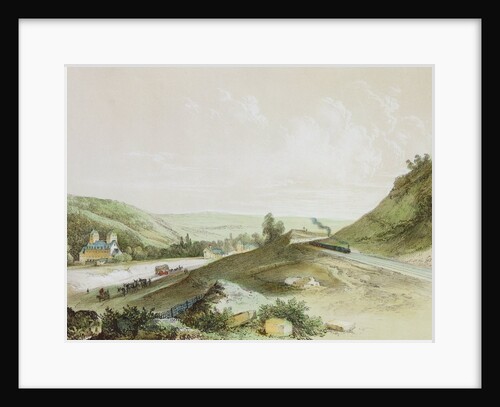 View of the Paris-Orleans Railway near Etrechy by Jean-Jacques Champin