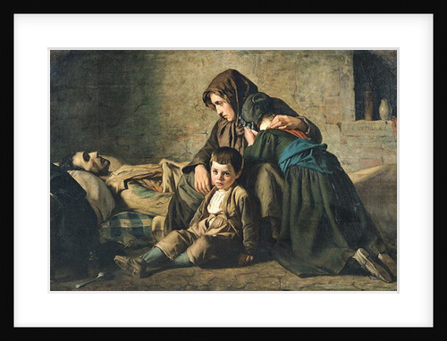 The Death of the Pauper by Alexandre Antigna