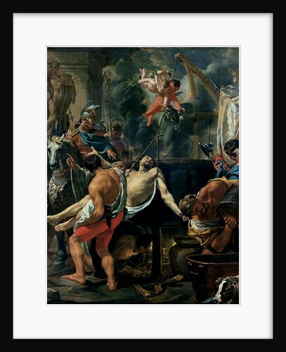 The Martyrdom of St. John the Evangelist by Charles Le Brun