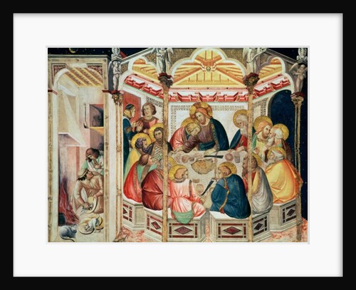 The Last Supper by Pietro Lorenzetti