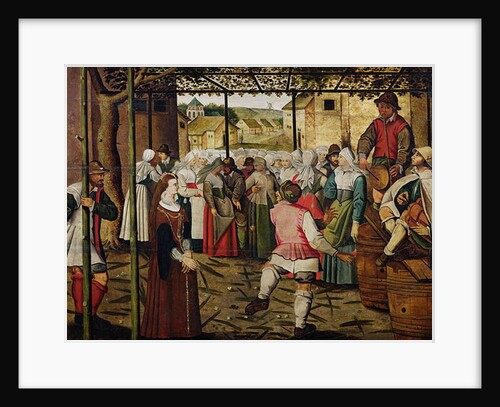 The Rustic Dance by French School