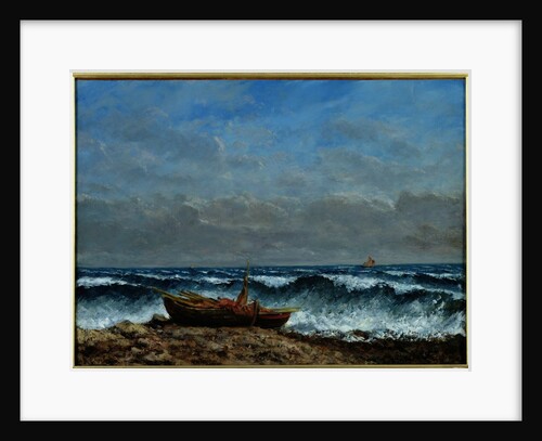 The Stormy Sea or, The Wave by Gustave Courbet