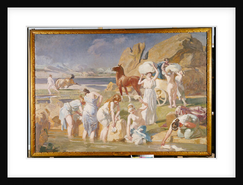 Nausicaa at the Fountain, 1915 by Lucien Simon