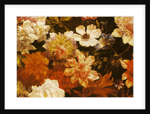 Detail of Flowers by Michelangelo Cerquozzi