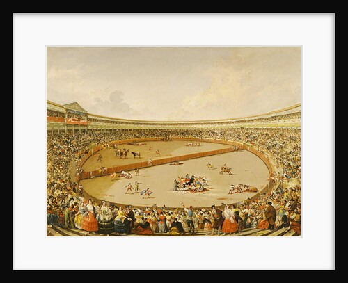 The Bullfight by Eugenio Lucas y Padilla