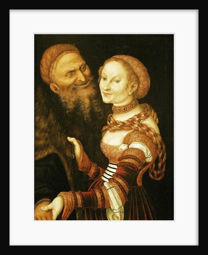 The Courtesan and the Old Man, c.1530 by Lucas the Elder Cranach