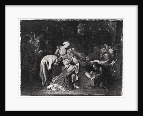 Jean Calas Bidding Farewell to his Family by Daniel Nikolaus Chodowiecki