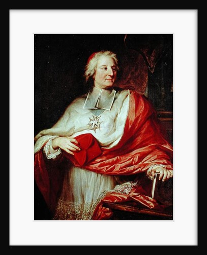 Portrait of Cardinal Melchior de Polignac by Hyacinthe Francois Rigaud