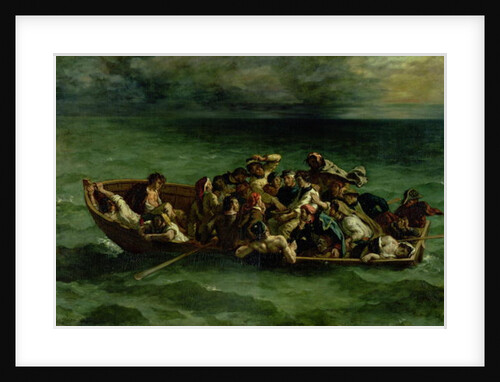 The Shipwreck of Don Juan, 1840 by Ferdinand Victor Eugene Delacroix