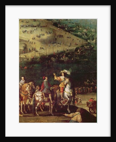 The Lifting of the Siege of the Ile de Re, 8th November 1627 by French School