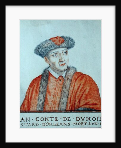 Jean d'Orleans Count of Dunois by Thierry Bellange