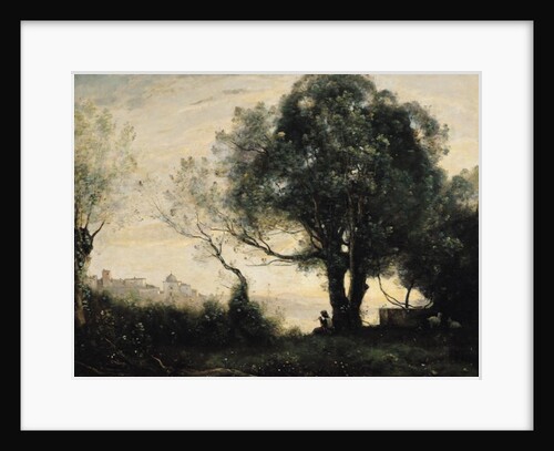 Souvenir of Castel Gandolfo, 19th century by Jean Baptiste Camille Corot