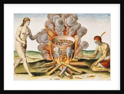 Cooking Food in a Terracotta Pot by John White