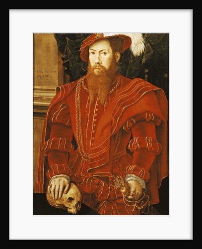 Portrait of a Gentleman of the English Court, 1546 by Hans (attr. to) Eworth or Ewoutsz