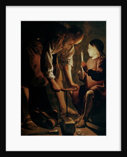 St. Joseph, the Carpenter, 1652 by Georges de la Tour