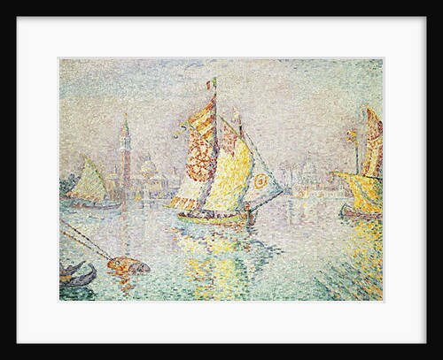 The Yellow Sail, Venice, 1904 by Paul Signac