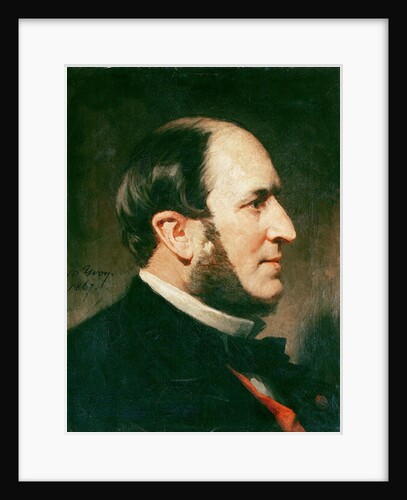 Baron Georges Eugene Haussmann 1867 by Adolphe Yvon