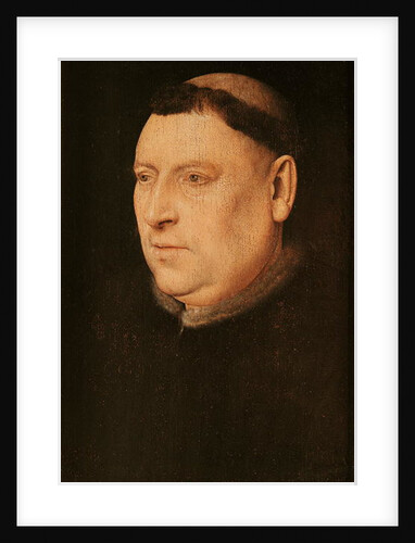 Portrait of a Monk by Flemish School