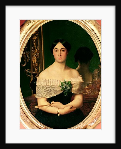 Portrait of Marianne Elisa Birch, 19th century by Jean Leon Gerome