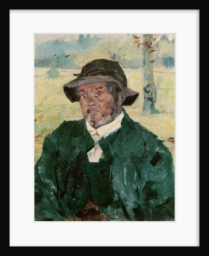 An Old Man, Celeyran, 1882 by Henri de Toulouse-Lautrec