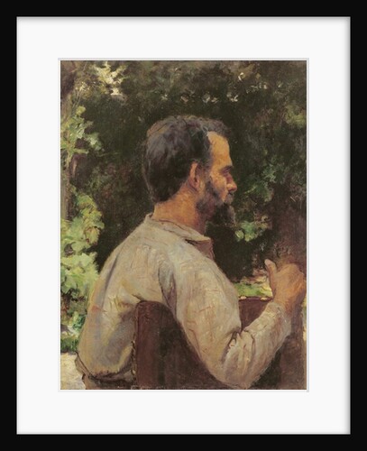 Head of a Man, Monsieur Etienne Devismes, 1882 by Henri de Toulouse-Lautrec